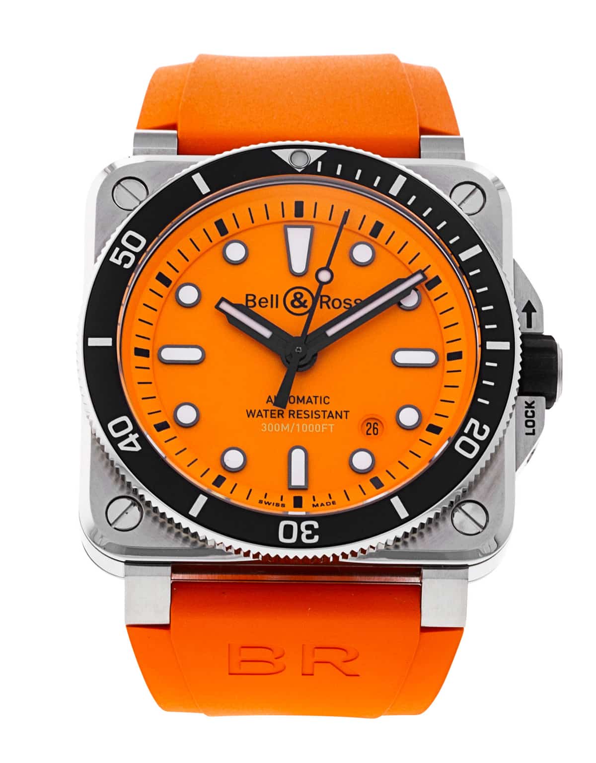 Bell and Ross BR03-92 BR0392-D-O-ST/SRB